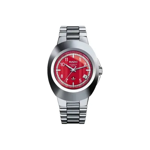 RADO Realme Collection Автоматический Механический Механизм Мужские Часы Часы 46 мм Красный Циферблат