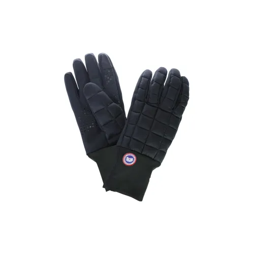 Canada Goose Нейлон, Эластан Перчатки Черные Мужские
