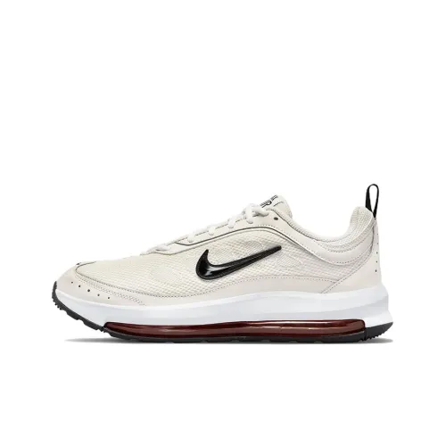 Nike Air Max AP Low Беговые кроссовки Мужские Бежевые Белые Черные