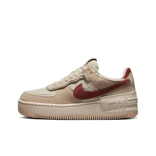 Nike Air FORCE 1 Low Топ Скейтборд Кроссовки Женские Серый Розовый