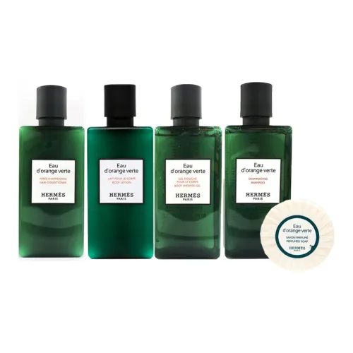 Оранжевый Hermes Зеленый Весна Шампунь и Кондиционер Наборы Восстановление И Чистка Пять Штук Набор
