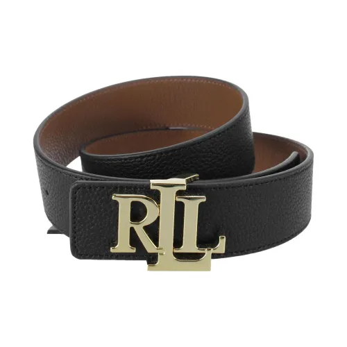 Polo Ralph Lauren Ремни из коровьей кожи, черные, женские