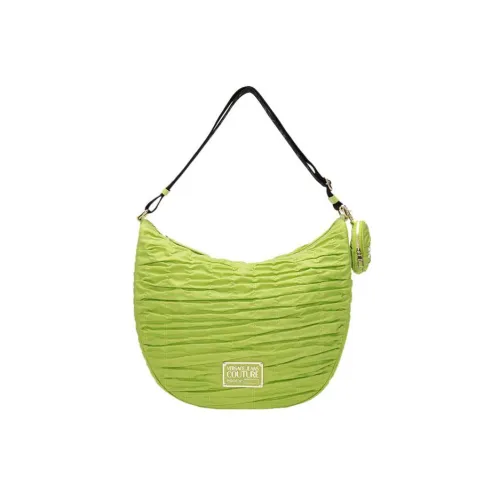 VERSACE JEANS COUTURE Ткань Сумка через плечо Сумка на плечо Женская Зеленая