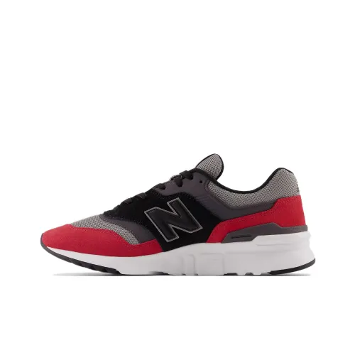 New Balance NB 997H Low Топ Беговые кроссовки Мужские Черный Серый Красный