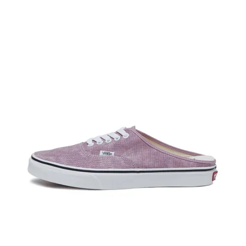 Vans Authentic Series Износостойкий и Легкий Низкий Топ Кроссовки для скейтбординга Унисекс Фиолетовый