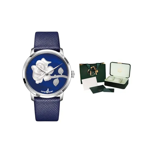 ONEDEAR Кварцевый механизм Женские часы Синие