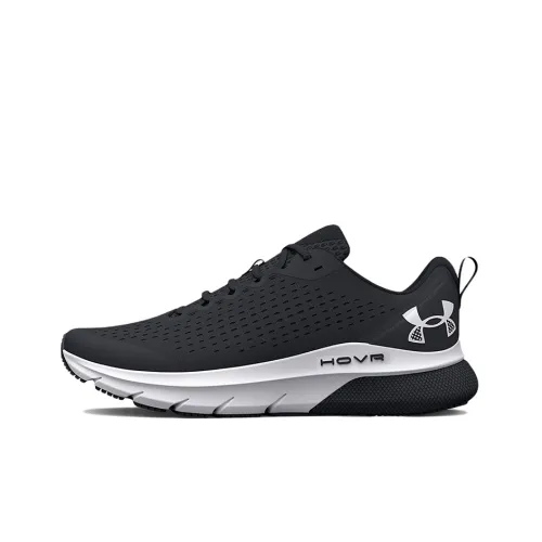 Under Armour HOVR Turbulence Low Топ Повседневные Беговые Кроссовки Мужские Черно-Белые