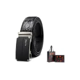 Черный ремешок, матовый, бусина, металлическая пряжка + премиум-бокс.