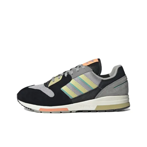 Adidas Originals ZX 420 Устойчивый к истиранию Низкий Топ Повседневная обувь Мужская Черный Серый