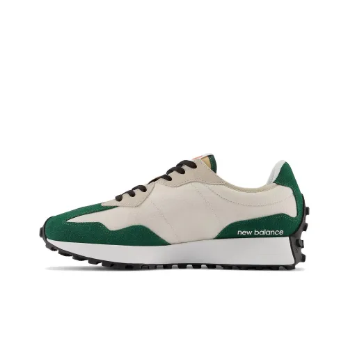 New Balance NB 327 Low Топ Марафон Беговые кроссовки Мужской Черный Зеленый Белый