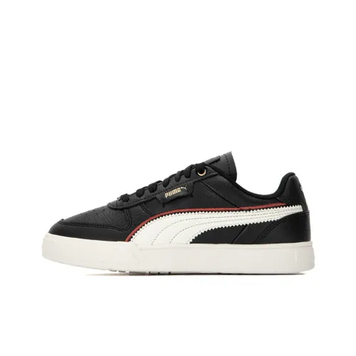PUMA CAVEN DIME FC Low Топ Скейтборд Кроссовки Унисекс Черный Белый Красный