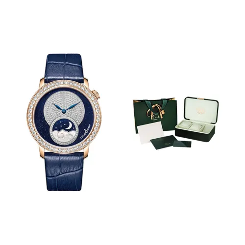 ONEDEAR Кварцевый механизм Часы Женские Синий циферблат ODL02Q7B022SS09