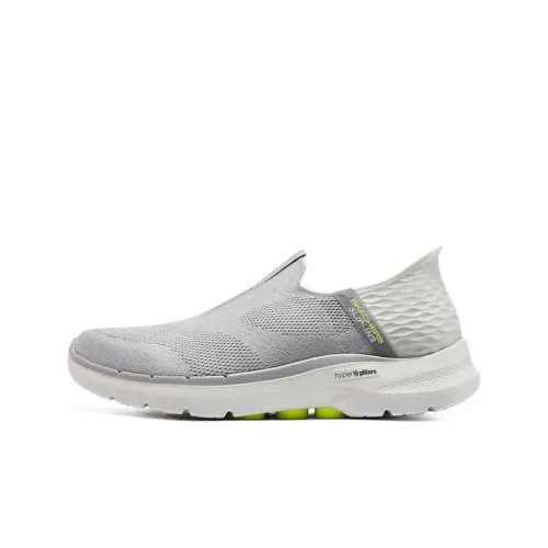 Skechers WOMEN'S GO WALK Slip ins Низкий Топ Повседневный Мужской Серый