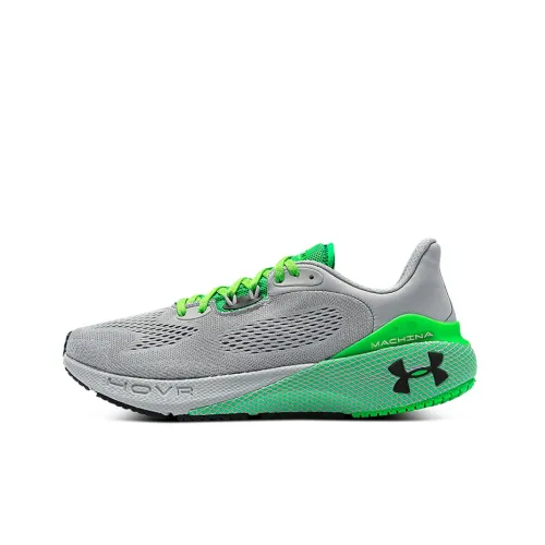 Under Armour Machina 3 Low Топ Повседневные Беговые Кроссовки Мужские Серый Зеленый Азиатская Версия