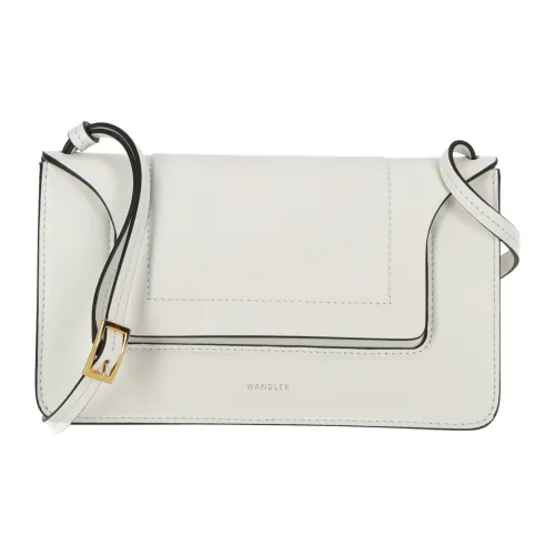 Wandler Телячья кожа Сумка на плечо Женская Белая
