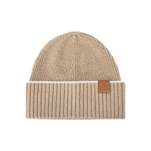 LOEWE Шапки-бини Мужской Бежевый Желтый