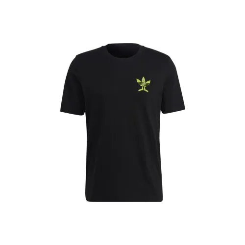 Adidas Мужские черные футболки