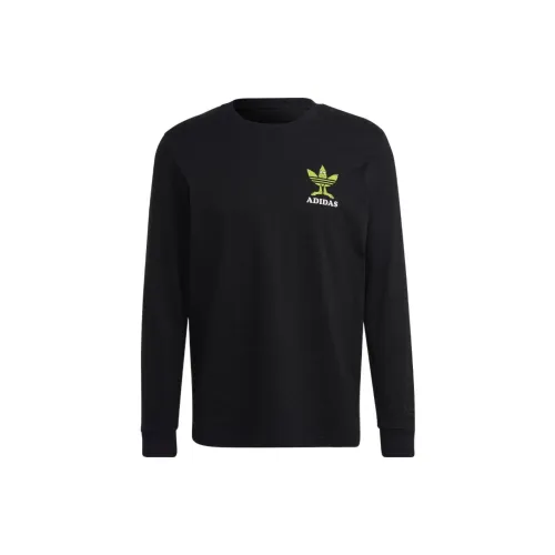 Adidas Мужские черные футболки