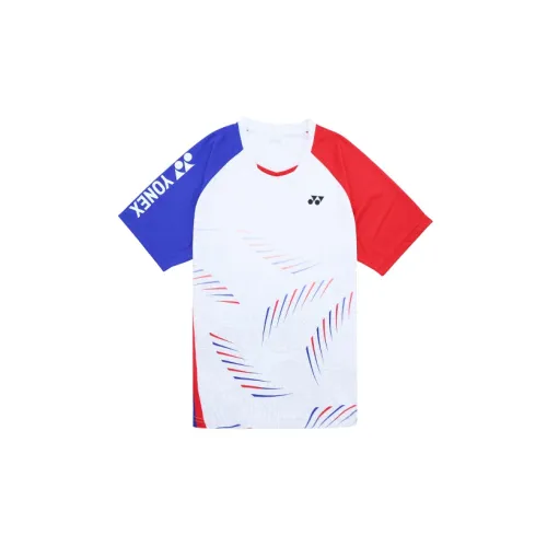 YONEX 011 Белый Мужская T-рубашка