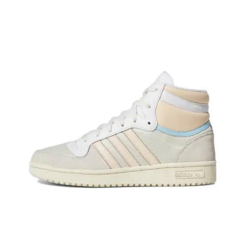 Adidas Originals Top Ten Противоскользящие устойчивые к истиранию высокие кеды для скейтбординга Женские
