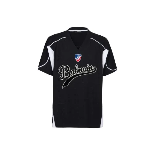 BALMAIN Мужские черные T-рубашки