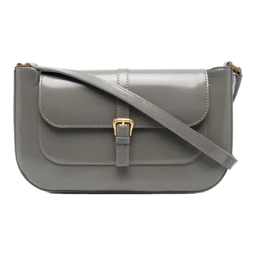 By Far Телячья кожа Сумка через плечо Сумка на плечо Женская Серый