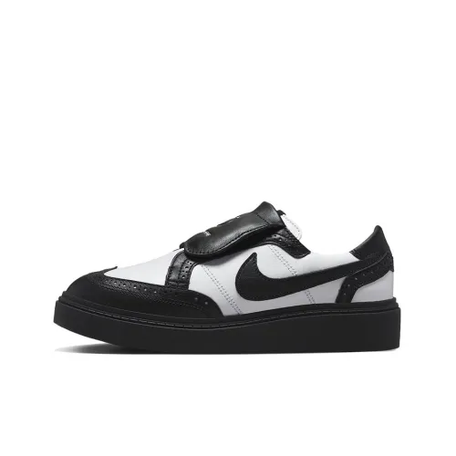 PEACEMINUSONE x Nike Kwondo Slip-resistant Abrasion-resistant Легкий Low Top Скейтборд Кроссовки Unisex Черный Белый