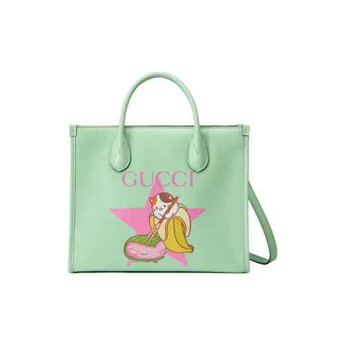GUCCI Bananya Banana Meow Коллаборация Лимитированная серия Кожа