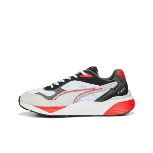 PUMA RS Метрика Амортизация Низкий Топ Casual Унисекс Белый Черный Красный