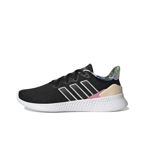 Adidas Neo Puremotion Se Устойчивые к истиранию низкие беговые кроссовки для женщин черные