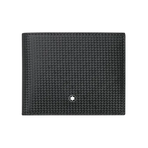 MONTBLANC Кожа Кошелек Мужской Черный
