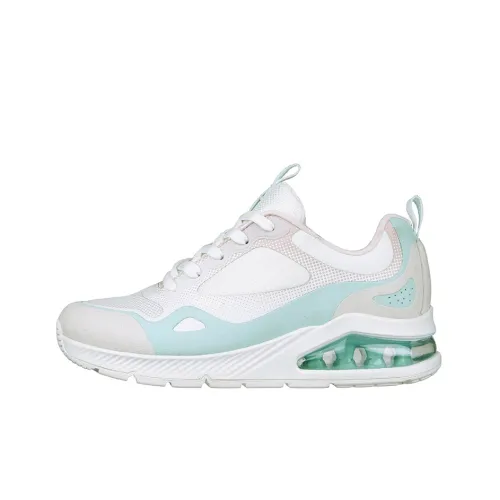 Skechers Uno 2 Low Топ Повседневная обувь Женская Белая Синяя Розовая