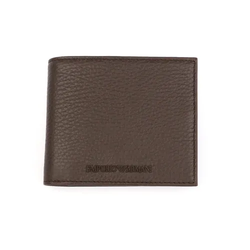 EMPORIO ARMANI Телячья кожа Кошелек Мужской Коричневый