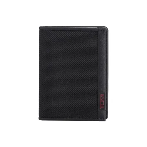 TUMI Баллистический нейлонный держатель для карт Мужской Черный