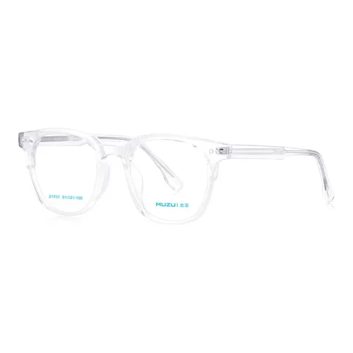 MUZU TR Памятный пластик Квадратные Оправы для очков Унисекс
