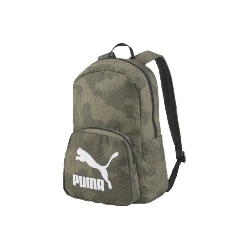 PUMA Originals Urban Ткань Рюкзак Унисекс Коричневый Оливковый