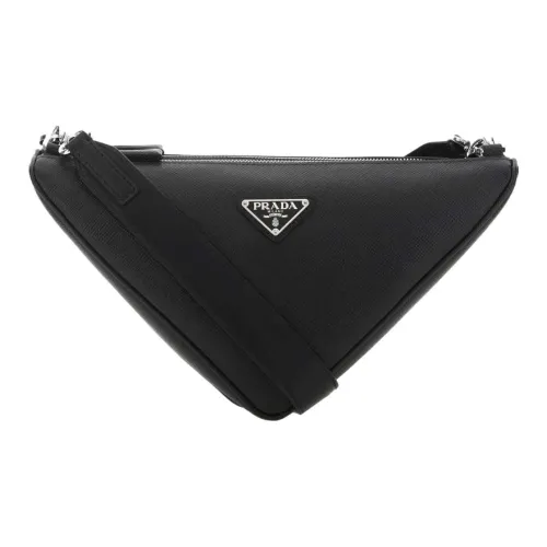 PRADA Сумка через плечо Triangle Мужская