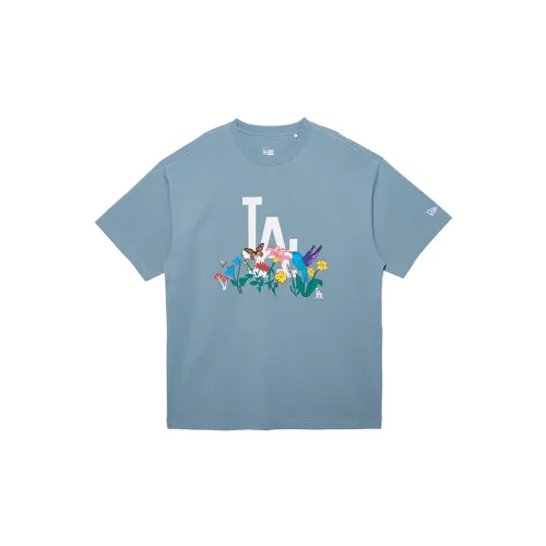 New Era SS22 T-Shirt Унисекс Синий