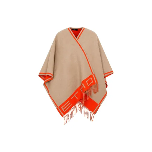 ETRO Шали Хаки Женские