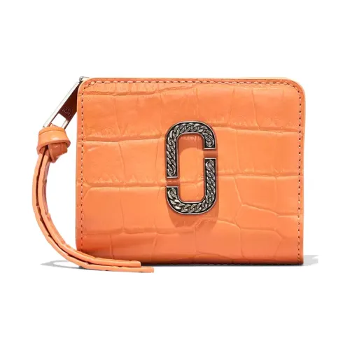 MARC JACOBS Snapshot Кожа Мелочь Кошелек Женские Апельсин
