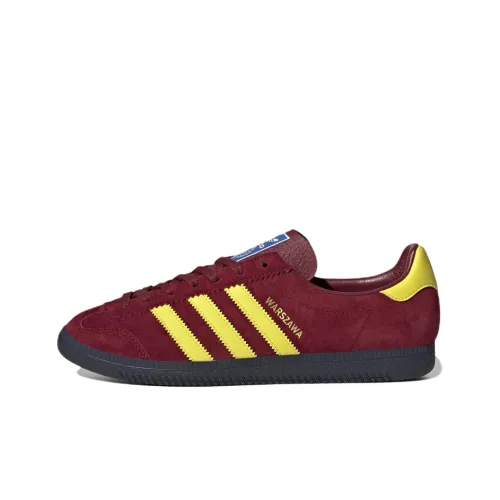 Spezial x adidas originals Warszawa Low Топ Скейтборд Кроссовки Унисекс Красный