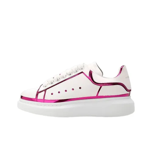 Alexander McQueen Oversized Sneaker Low Топ Стильные Скейтбординги Женские Белые
