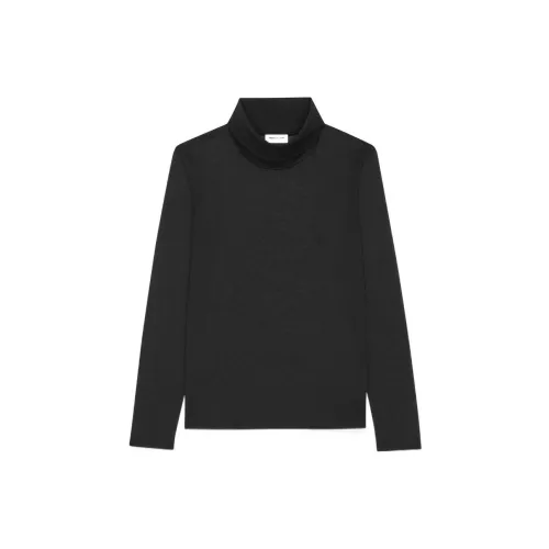 SAINT LAURENT T-рубашка мужская черная