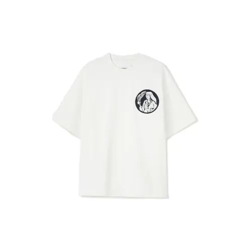 JIL SANDER Белая Мужская T-рубашка