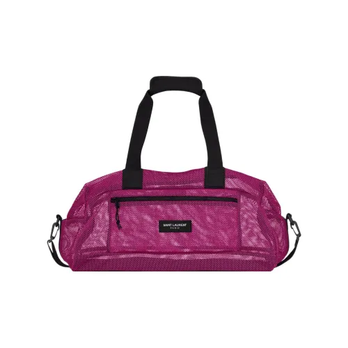 SAINT LAURENT Сетка Дорожная Сумка Сумка через плечо Мужская Фуксия