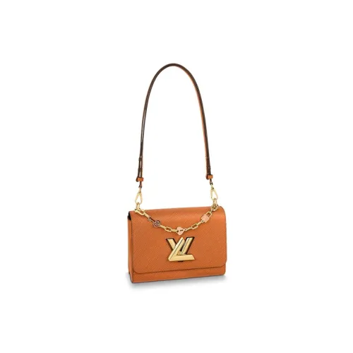 LOUIS VUITTON Twist Epi GRAIN LEATHER Сумка через плечо Женская Оранжевая