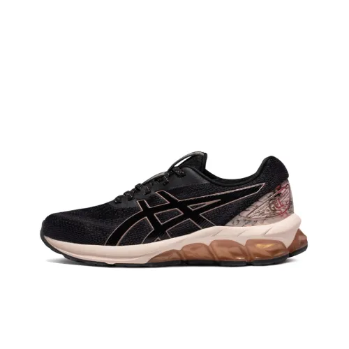 Asics Gel Quantum 180 7 Low Топ Повседневные Беговые Кроссовки Женские Черный Розовый
