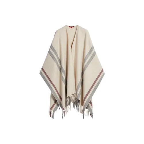 MaxMara Шерсть Шали Сливочный Женские