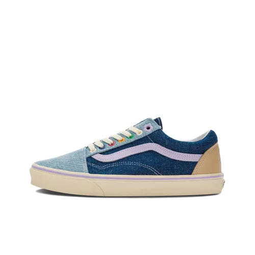 EMMA MULHOLLAND x VANS Old Skool Collection Низкие Кроссовки для Скейтбординга Унисекс Синие