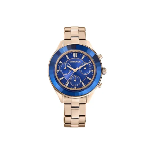 Swarovski Octea Lux Sport Collection Кварцевые часы Металлический ремешок Синий циферблат Женские 5632481